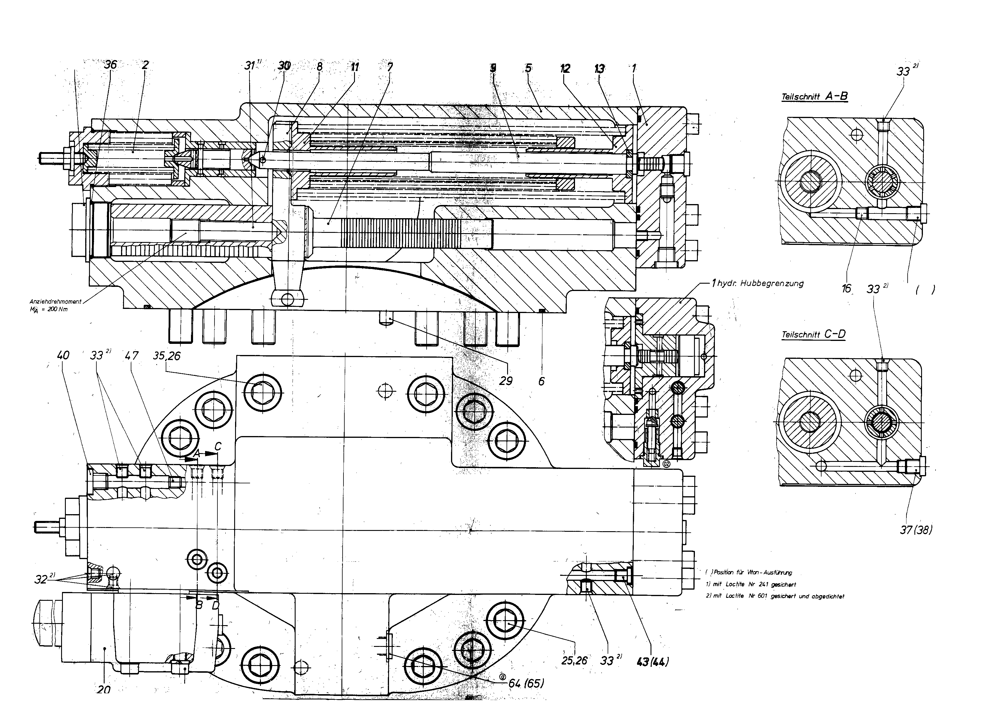AXIAL-PISTON PUMP — Zeichnung