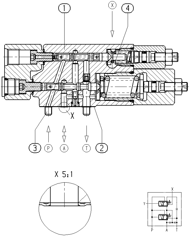 CONTROL VALVE — Zeichnung