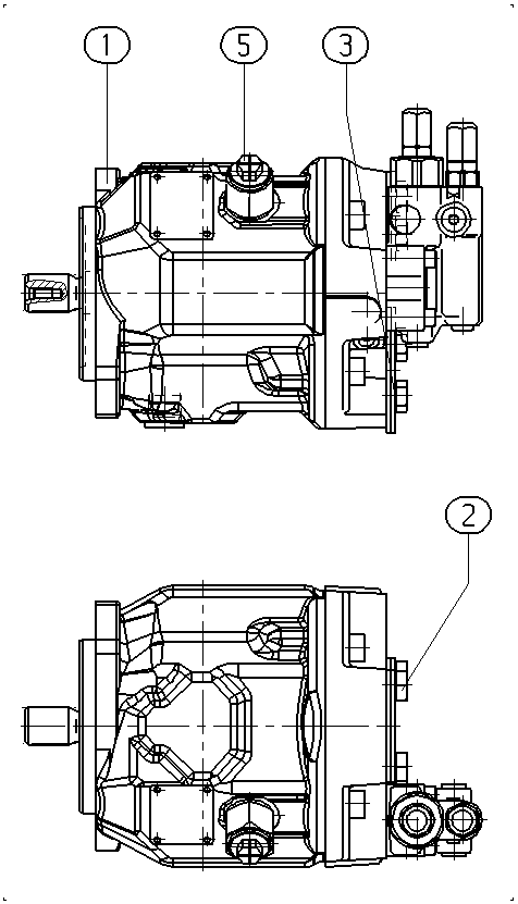 AL A10V O 28 DR /31R-PSC11N00 — Zeichnung