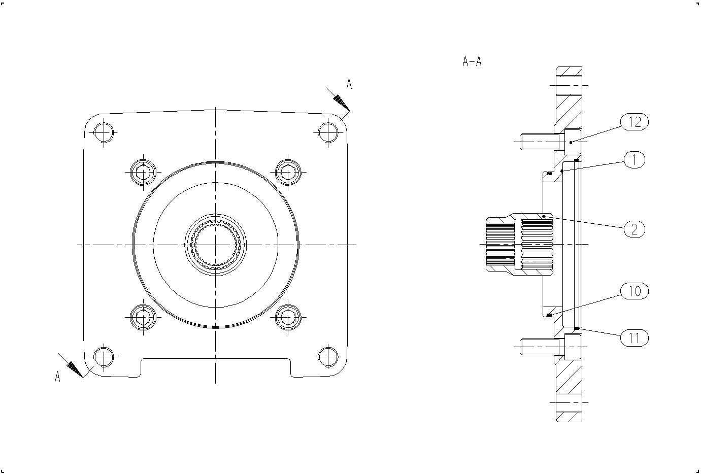 BELL HOUSING — Zeichnung