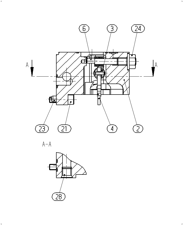 CONTROL HOUSING — Zeichnung