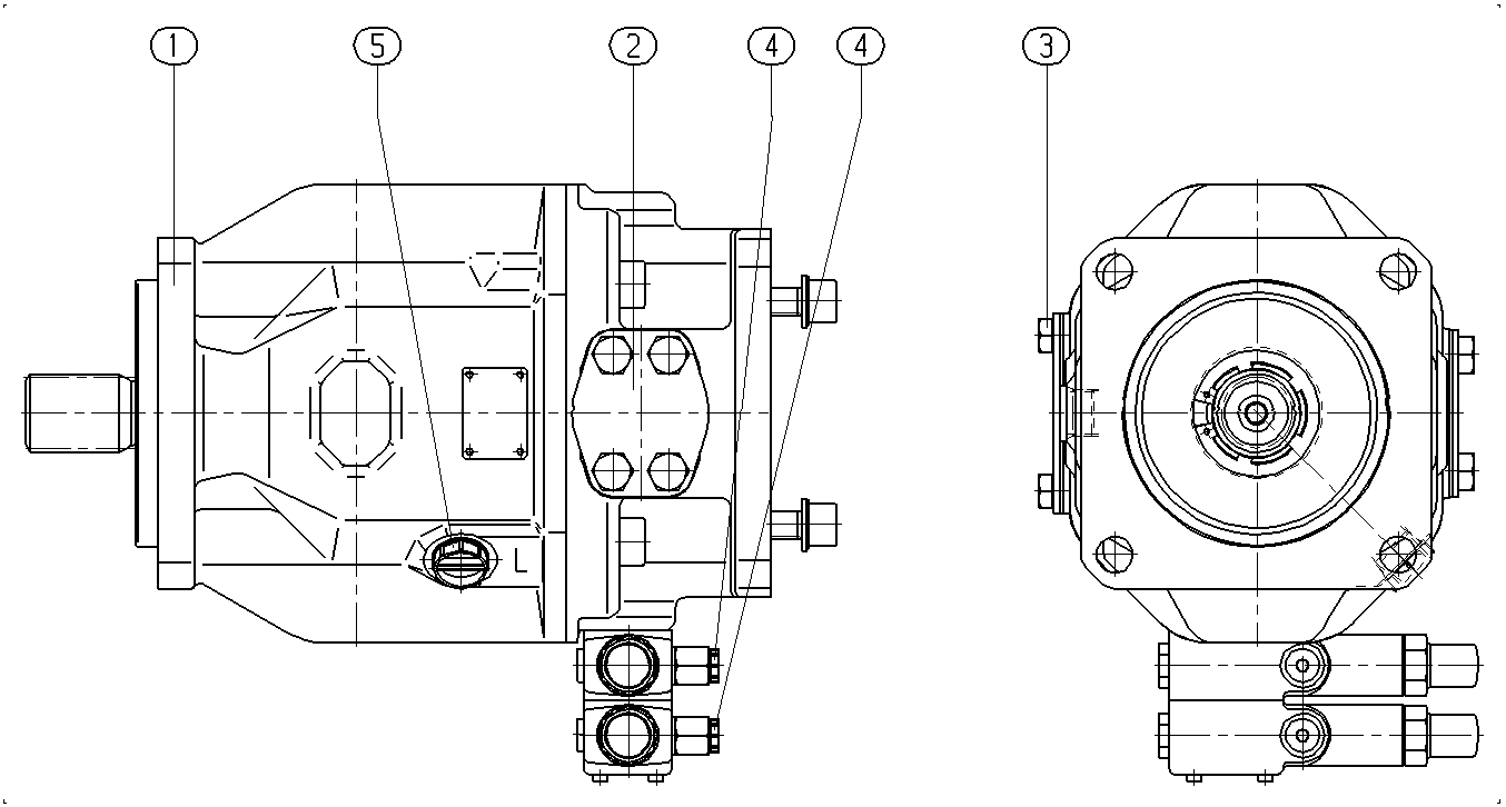 ALA10VO140DFR1/31R-PSD62KA5-S1106 — Zeichnung