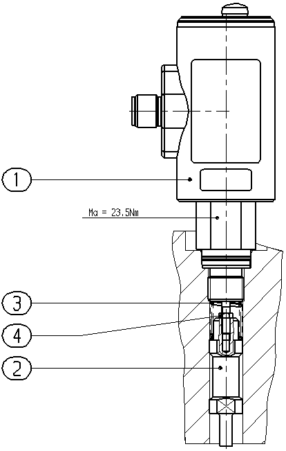 INDUCTIVE POS.TRANSDUCER — Zeichnung