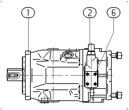 A AA10VSO140 DR /31R-PKD62K04 — Zeichnung