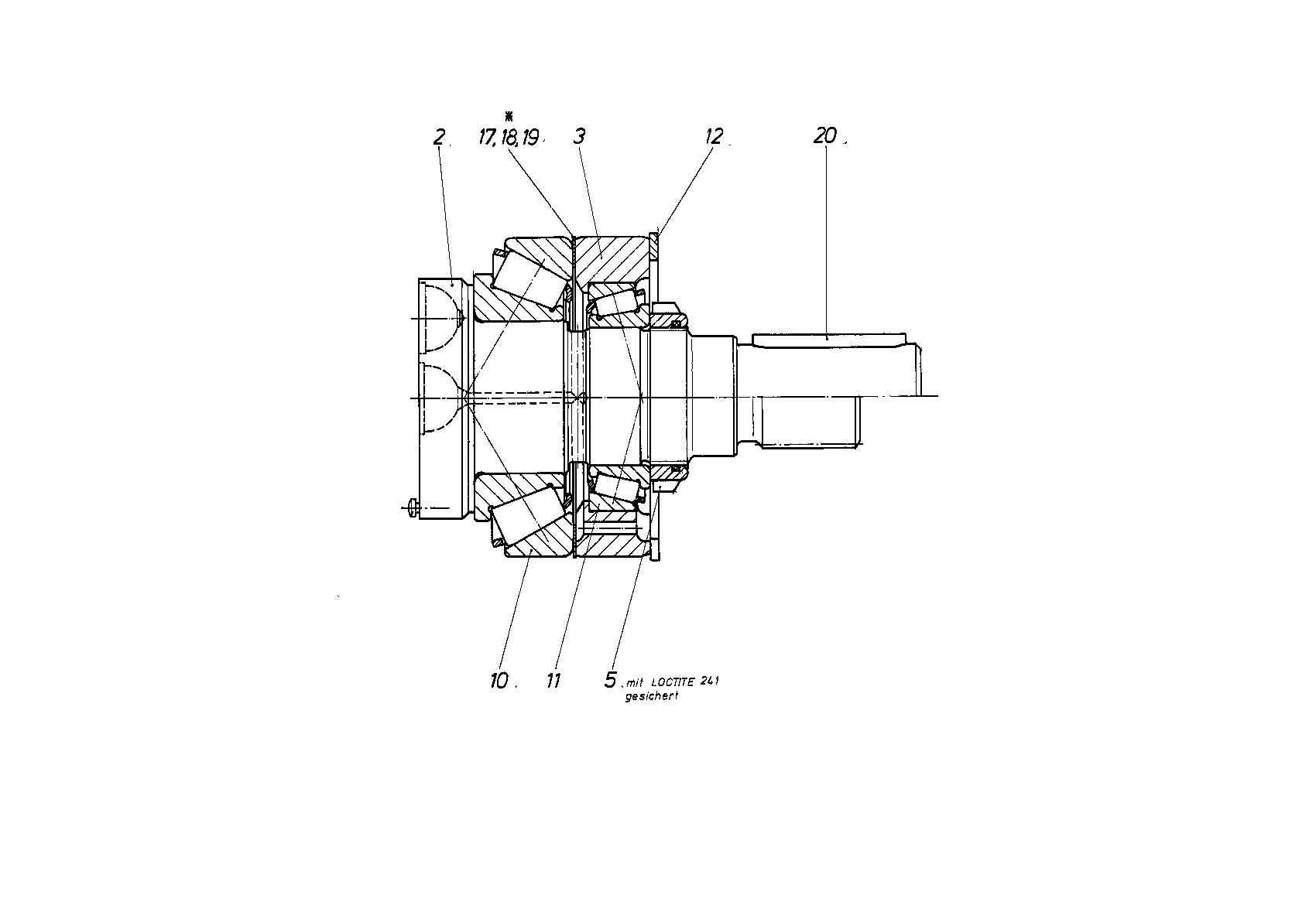 DRIVE SHAFT — Zeichnung