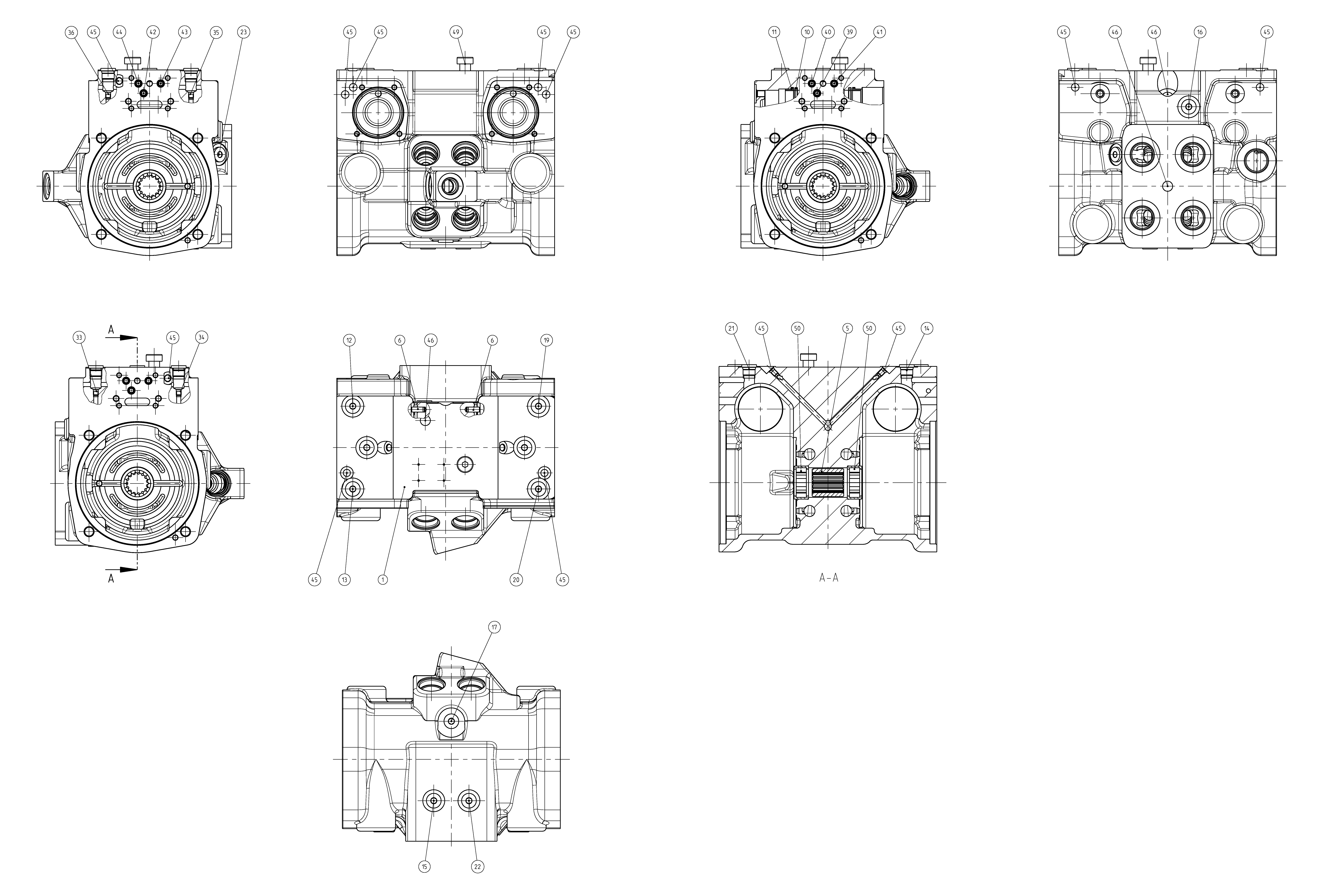 PUMP HOUSING — Zeichnung