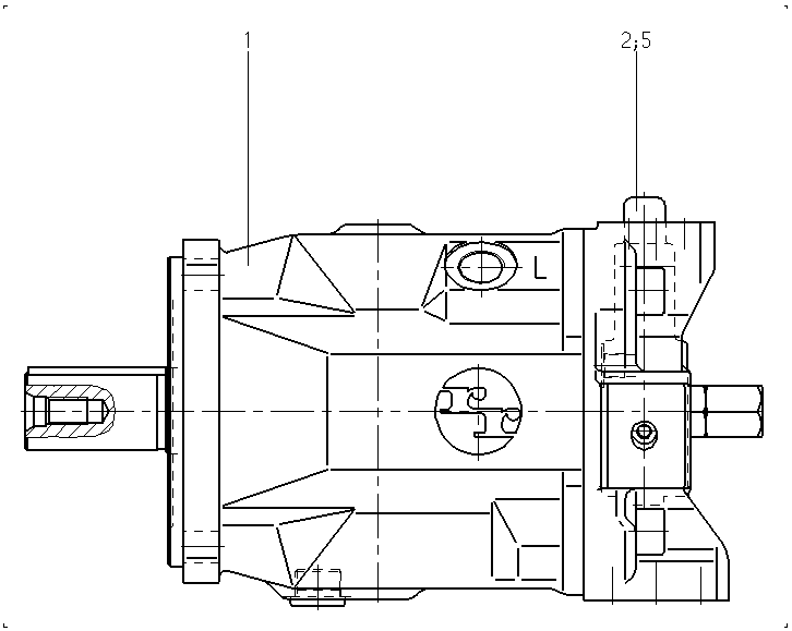 AH A10VSO140 DRG /31R-VPB12N00 -S1550 — Zeichnung