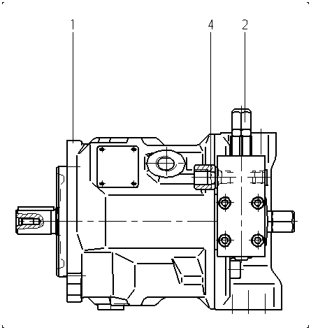 AA10VSO28DRG/31R-PPA12N00-SO212 — Zeichnung