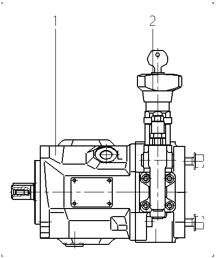 AA10VSO18DR/31R-PPA12K51-SO155 — Zeichnung