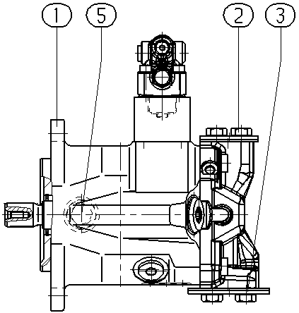AL A10VNO 45ED 74/52R-VSC12N00P -S3247 — Zeichnung