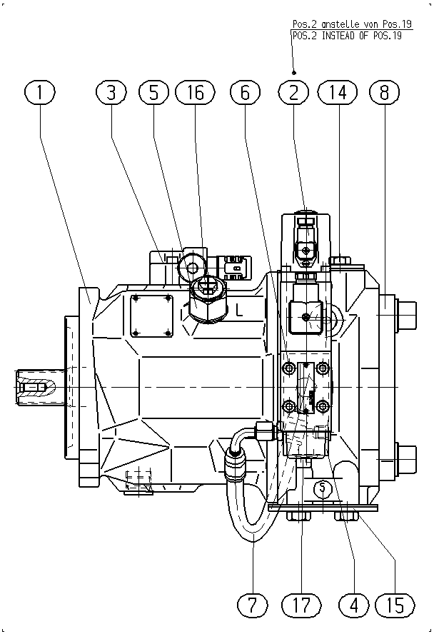 A A10V O 71 DFEO/31R-PRC12K68 -SO514 — Zeichnung