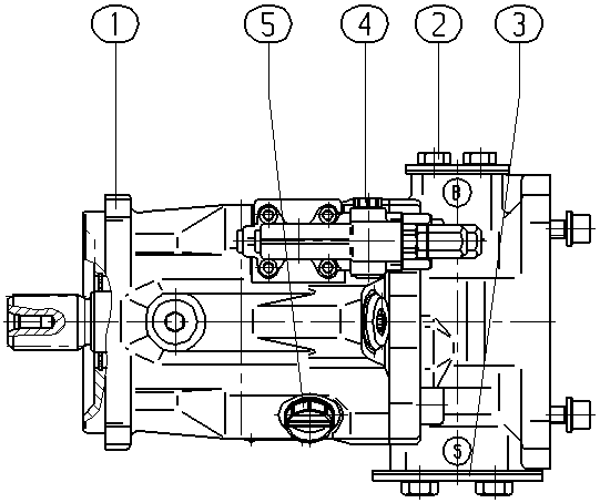 ALA10VO60DRG/52R-PSD62K01-SO834 — Zeichnung