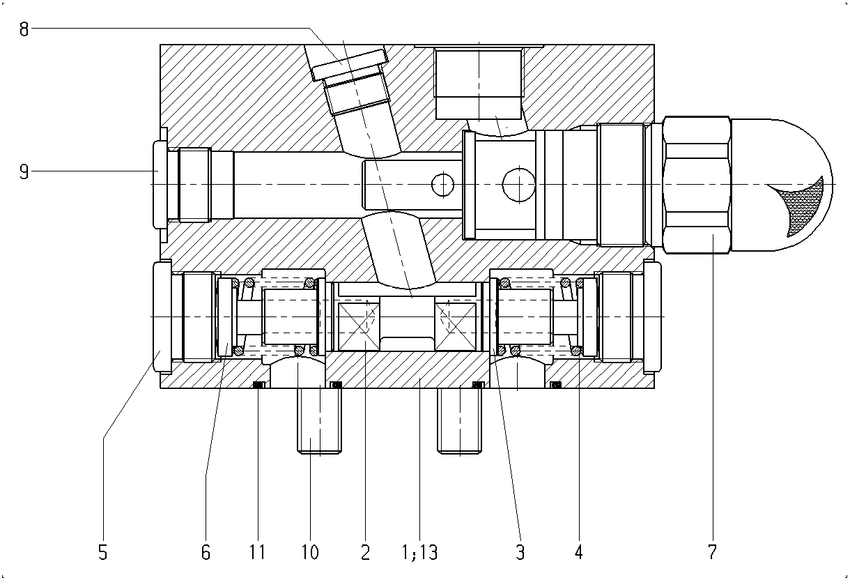 FLUSHING VALVE — Zeichnung