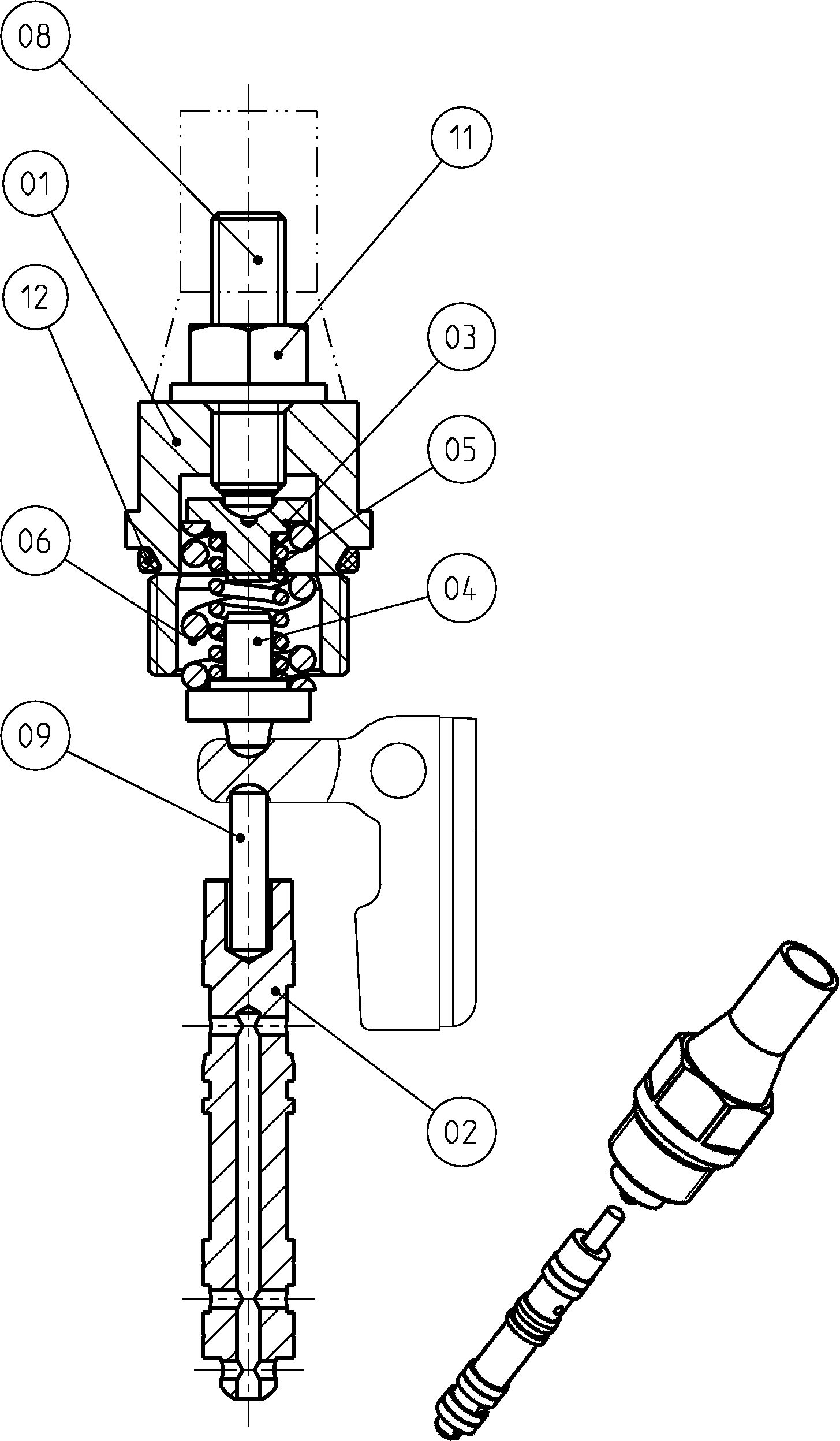 CONTROL ELEMENT — Zeichnung