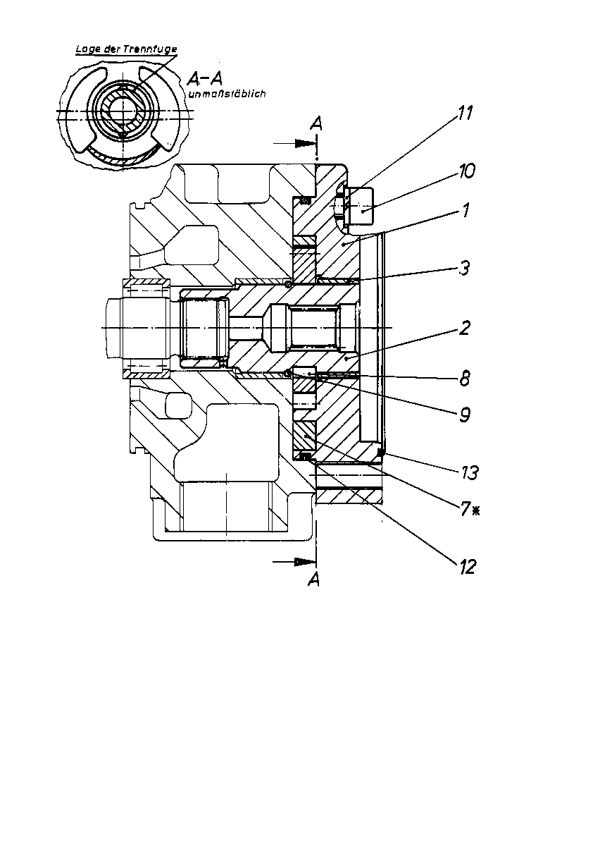 INTERNAL GEAR PUMP ASSEMBLY — Zeichnung