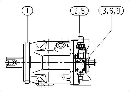A A10VSO140 DR /31R-PPB12N00 -SO904 — Zeichnung