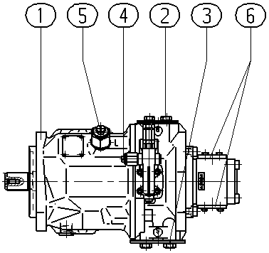 AL A10V O 28 DFR1/31R-VSC12G50 -SO 32 — Zeichnung