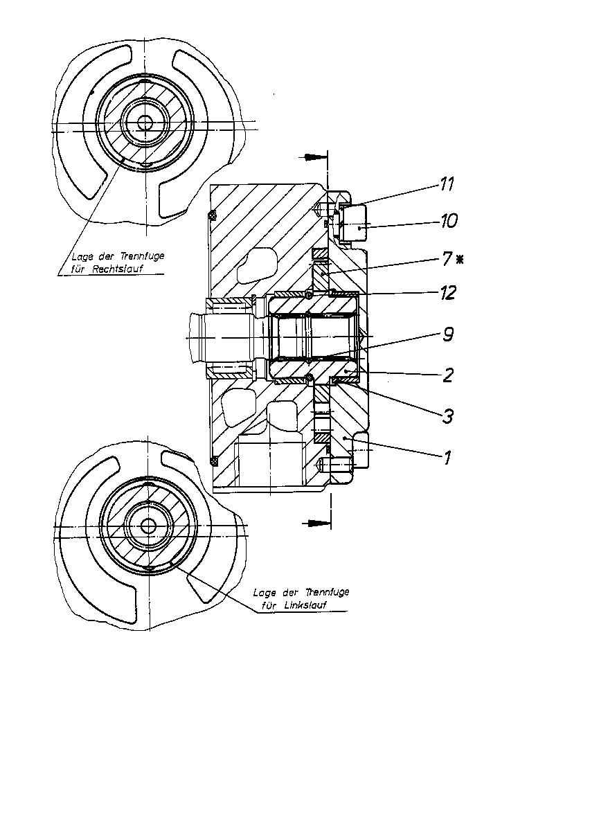 INTERNAL GEAR PUMP ASSEMBLY — Zeichnung