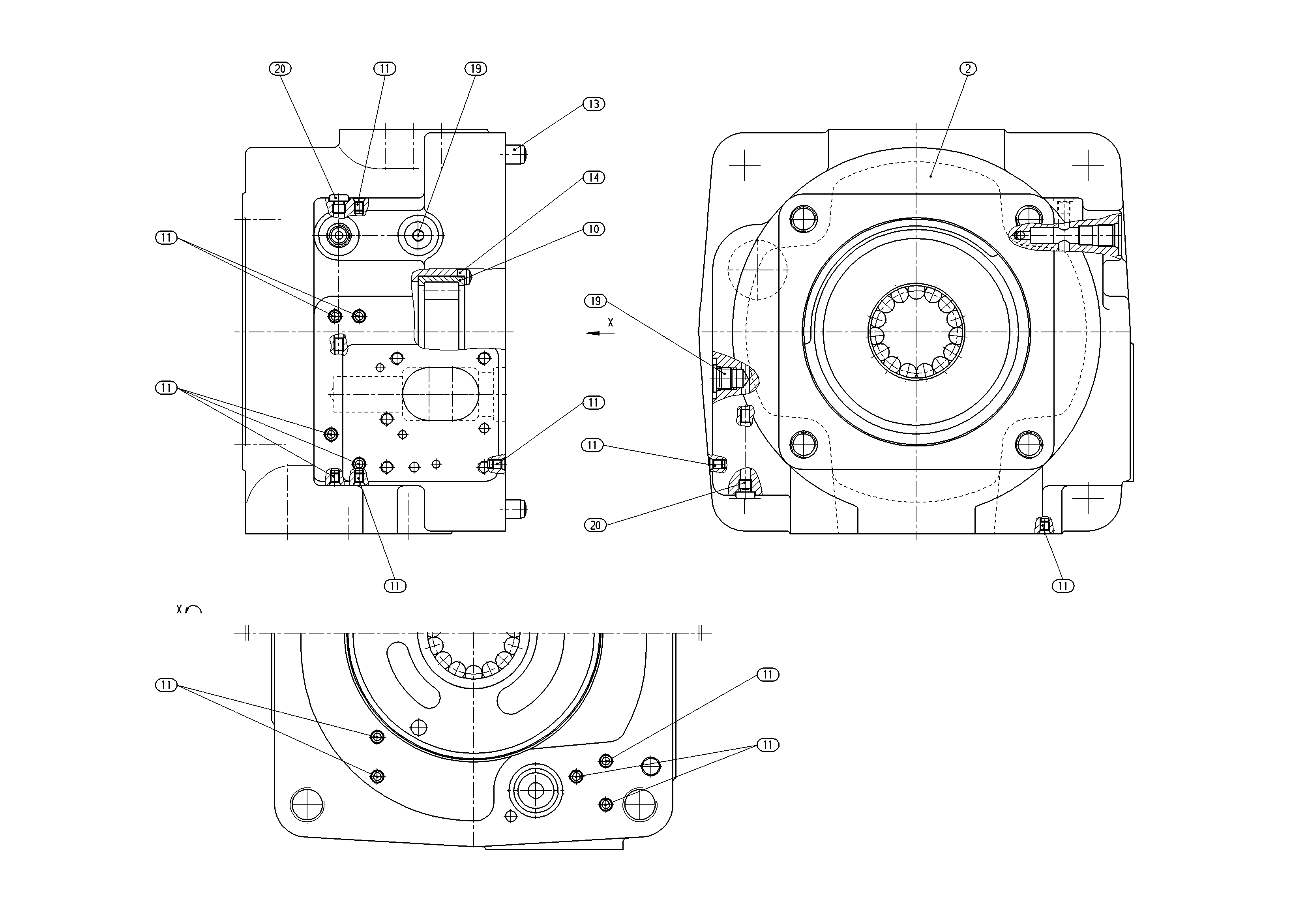 CONNECTION PLATE, RL — Zeichnung