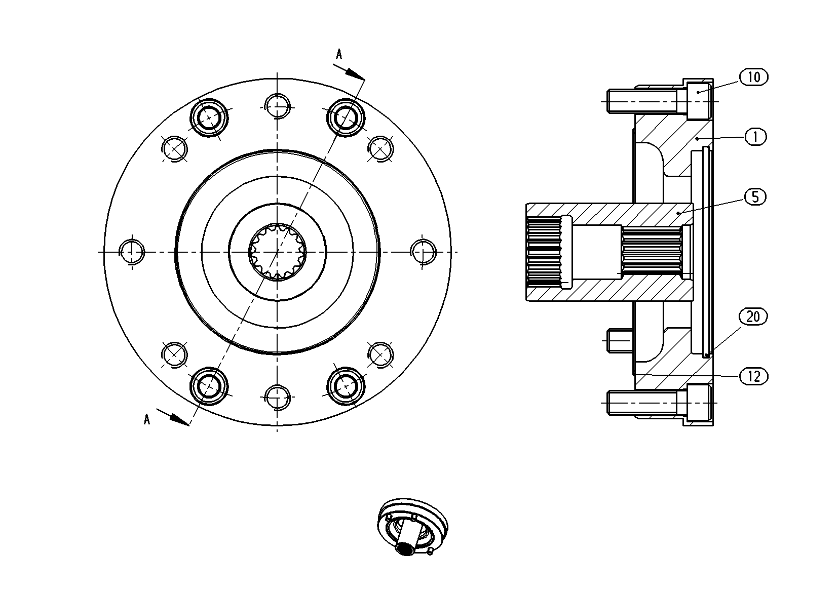 BELL HOUSING — Zeichnung