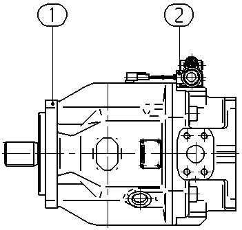 AH A10V O140ED 72/31L-VSD62K07T — Zeichnung