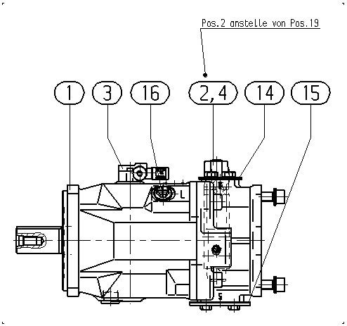 A A10VSO140 DFEO/31L-PPB12KB6 — Zeichnung
