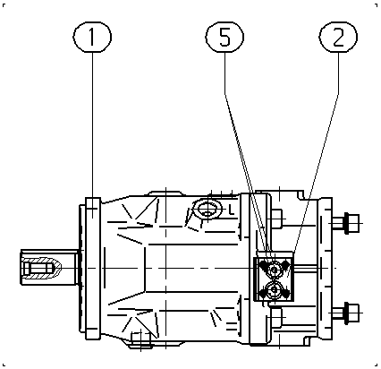 A A10VSO140 DG /31R-PPB12KB5 — Zeichnung