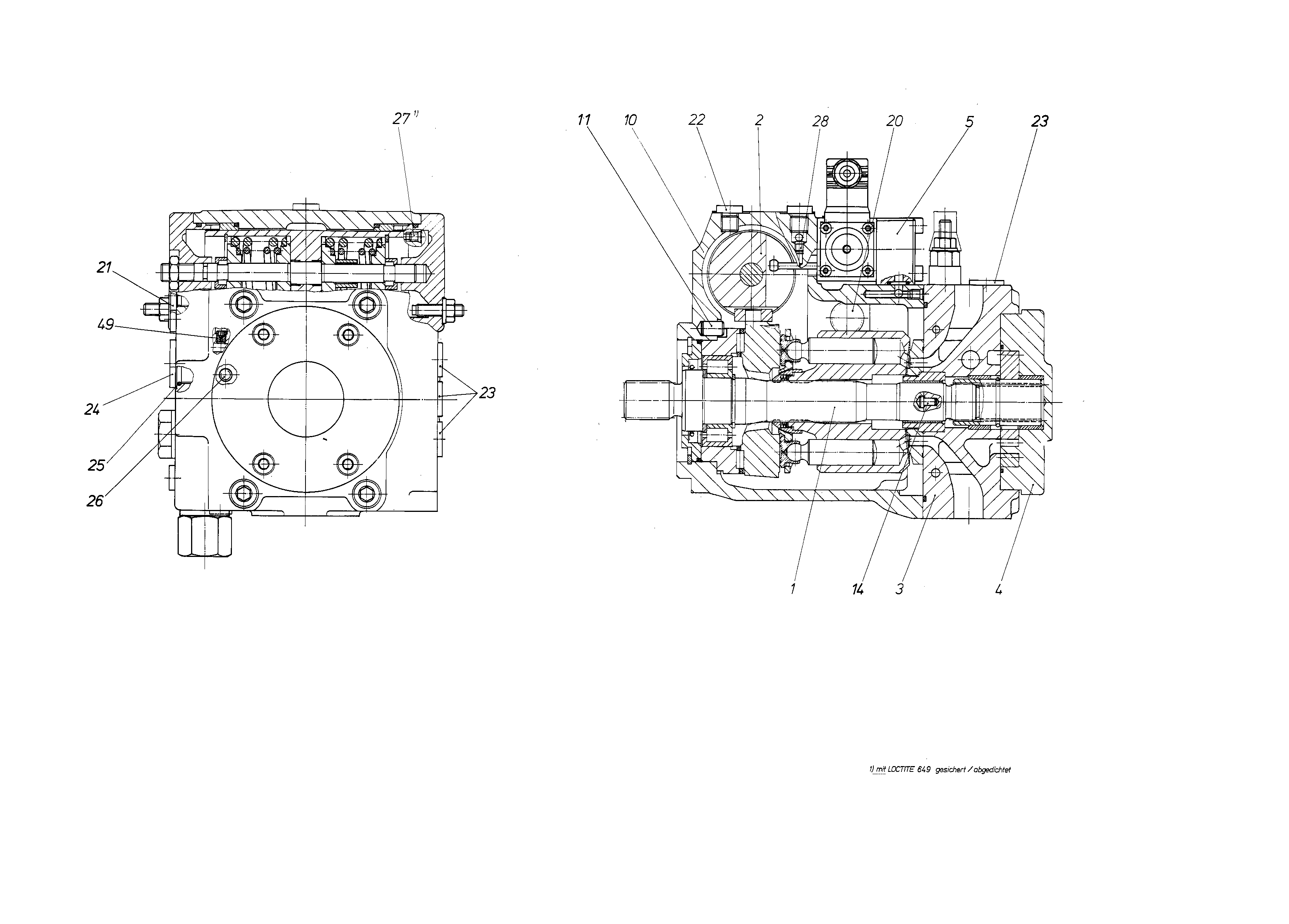 A11VG50EP2D1/11L-PSC02F002S — Zeichnung