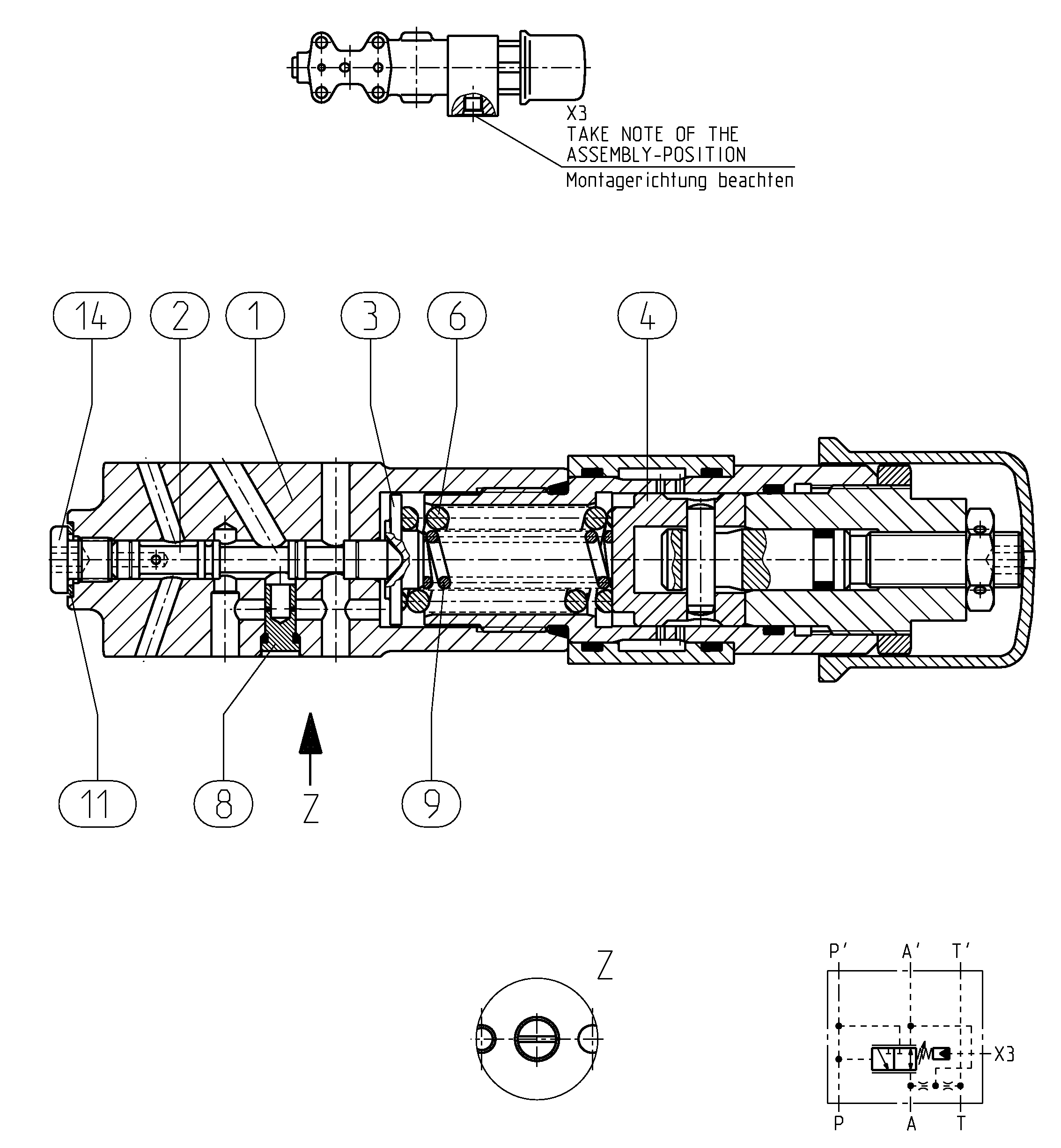 CONTROL VALVE — Zeichnung
