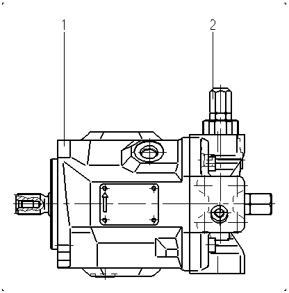 AA10VSO18DRG/31L-PSC12N00-SO420 — Zeichnung