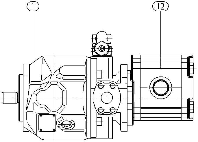 AA10VO45DR/31L-VSC62H00-SO52 — Zeichnung