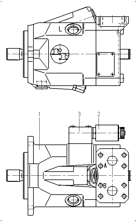 AAA10VM42EZ1/50W1-PSC68B000 — Zeichnung