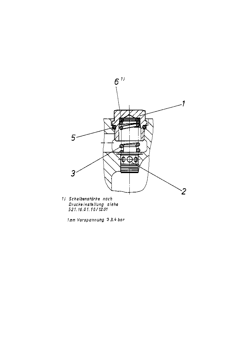 PRESSURE RELIEF VALVE — Zeichnung