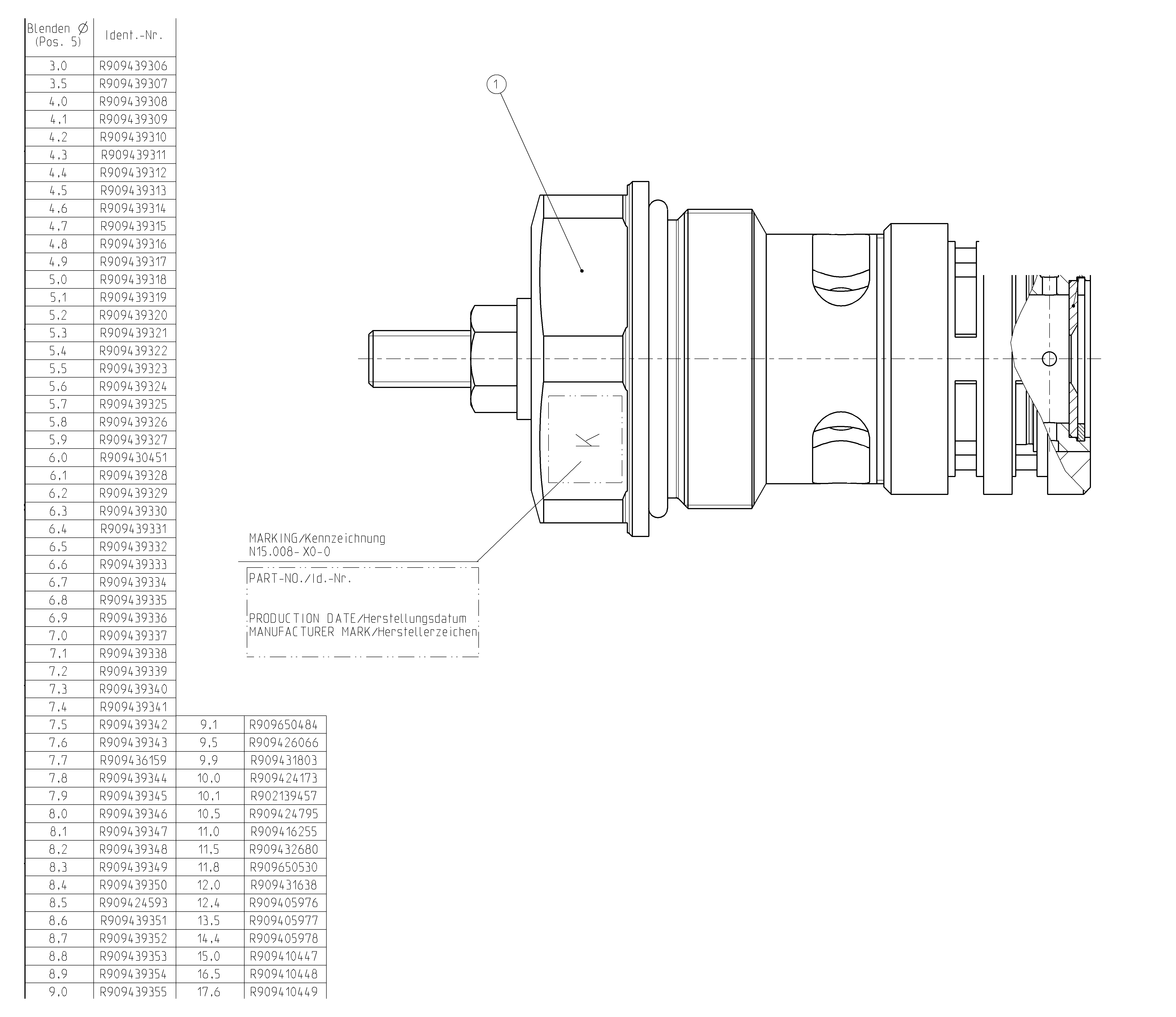 CONTROL CARTRIDGE — Zeichnung