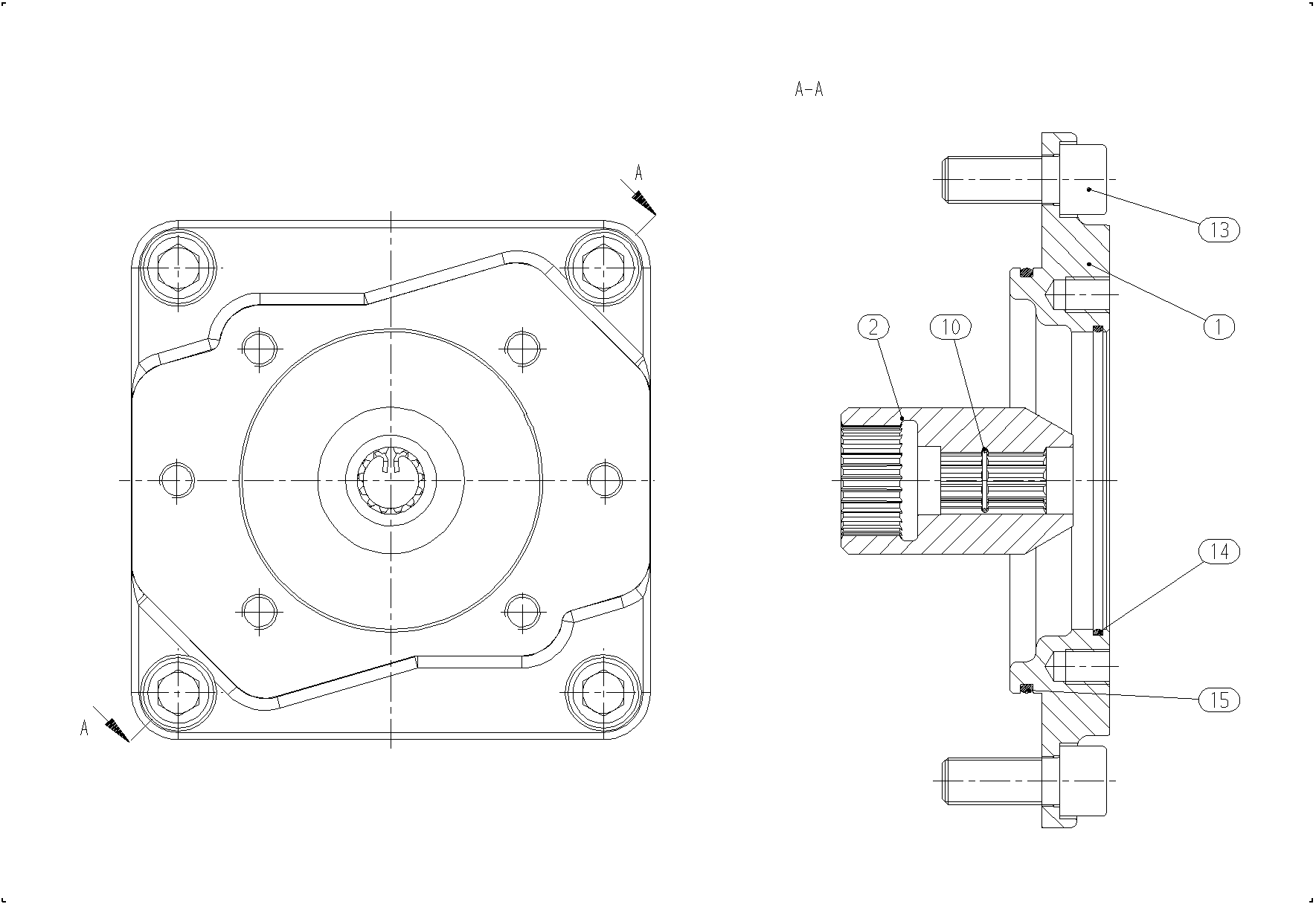 BELL HOUSING — Zeichnung