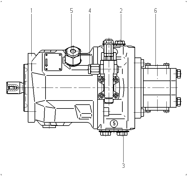 ALA10VO100DFR/31R-PSC12G50 — Zeichnung