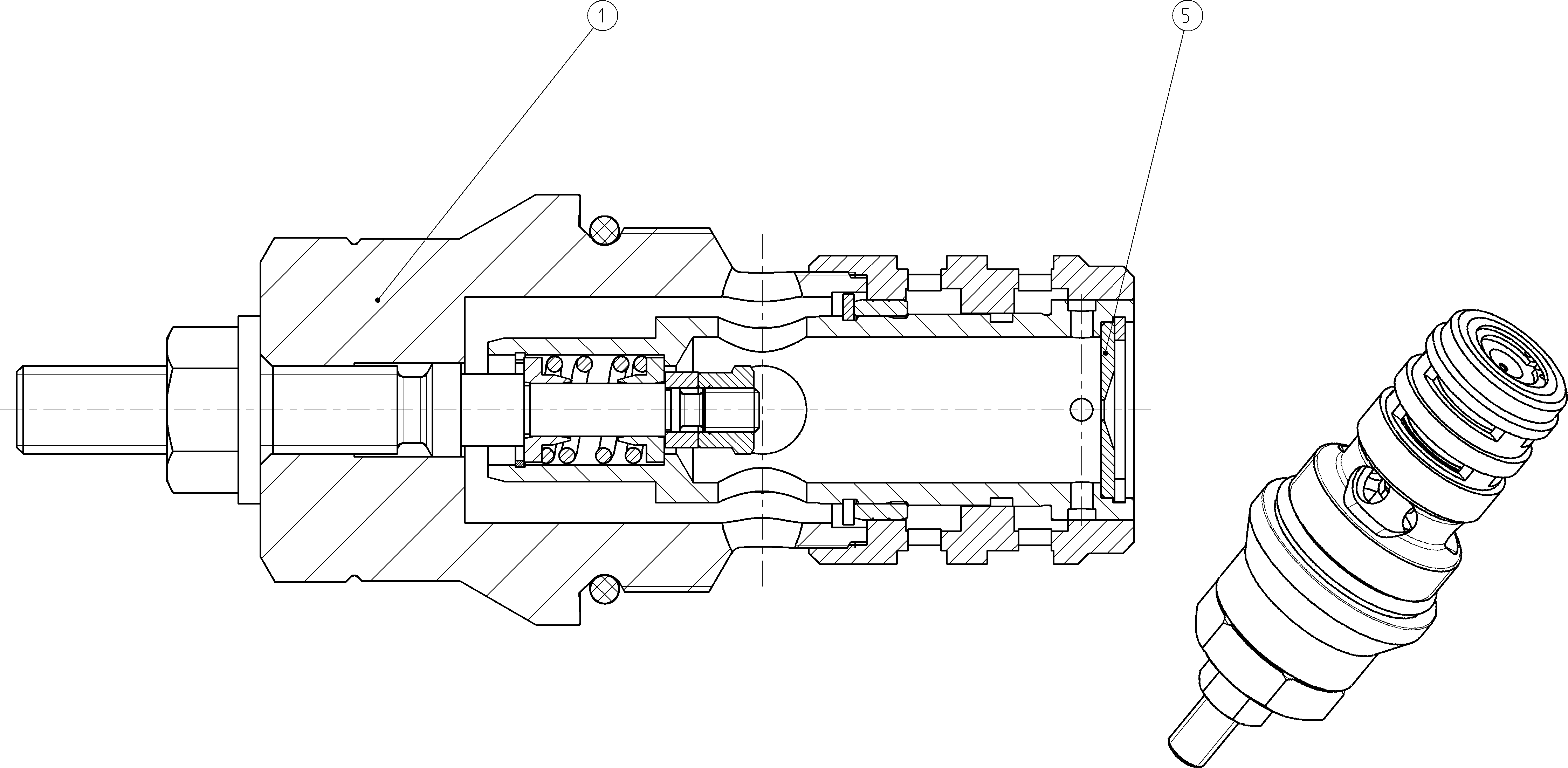 CONTROL CARTRIDGE — Zeichnung