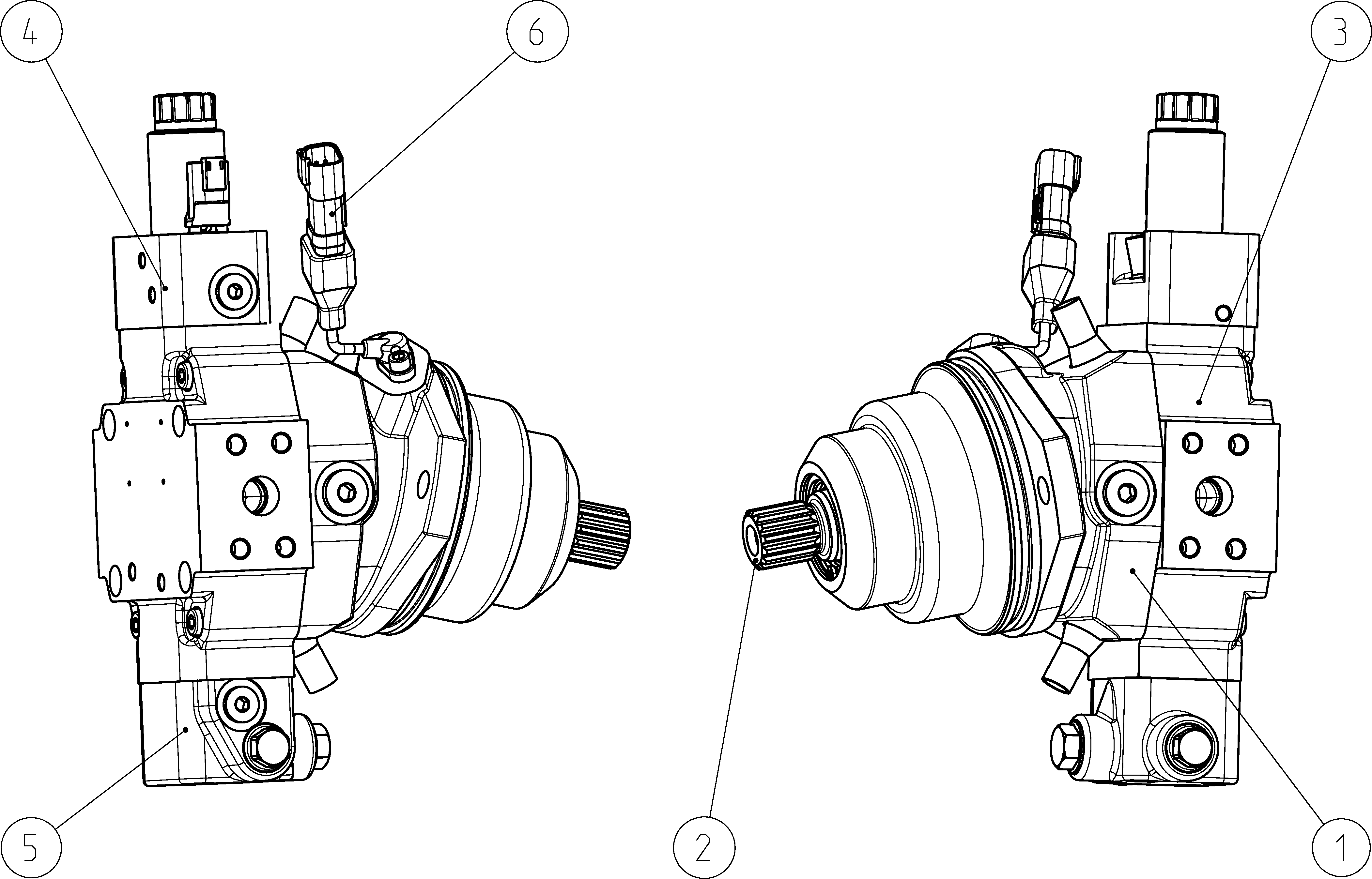 A6VE28EP2/63W-VAL027VPB-S — Zeichnung