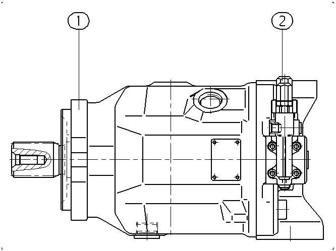 AHA10VO110DFR1/31R-PTC62N00 — Zeichnung