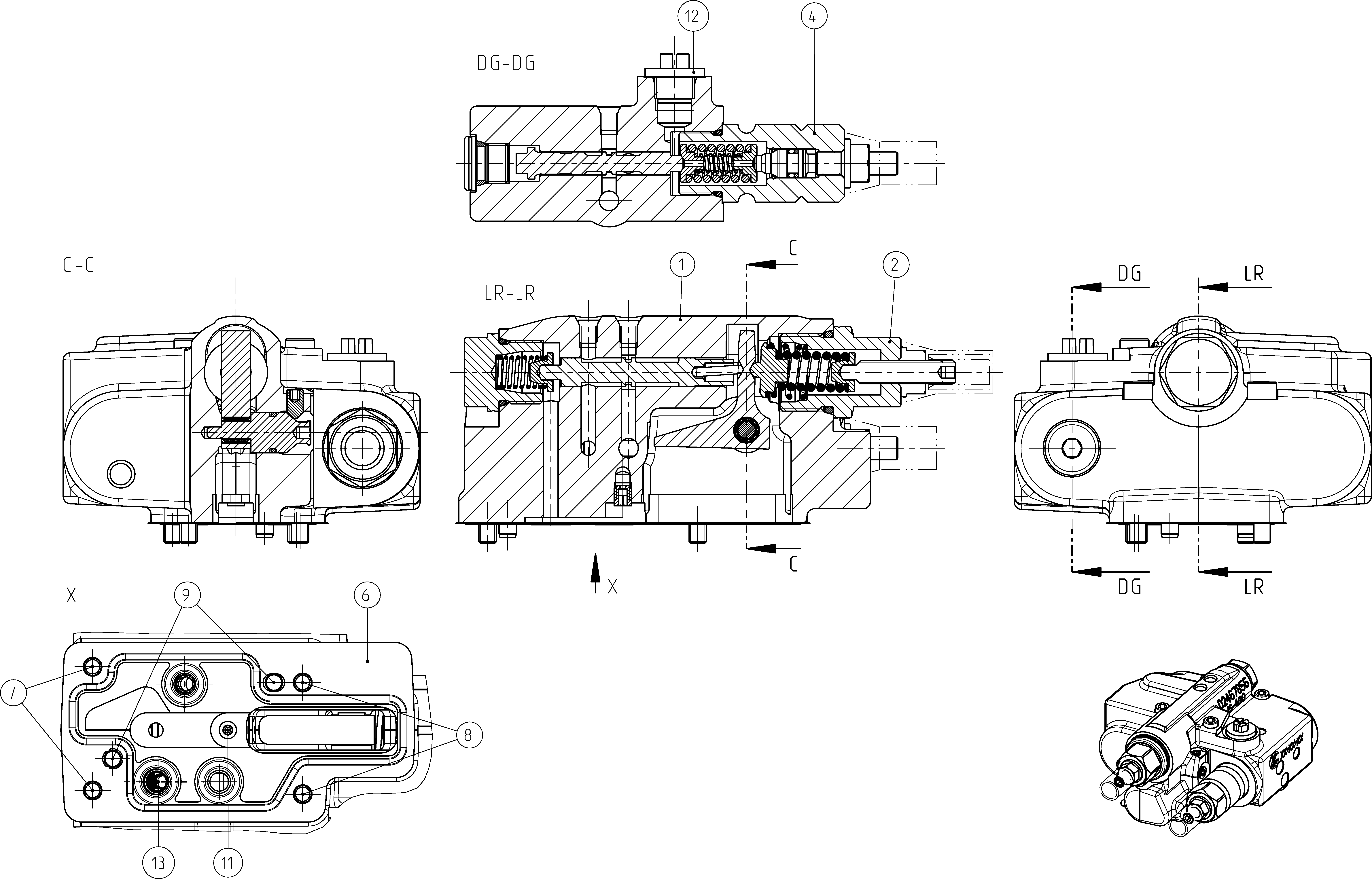 CONTROL VALVE — Zeichnung
