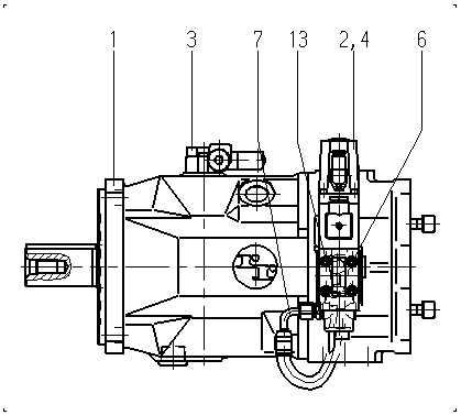 A A10VSO140 DFEO/31R-PPB12K06 -SO487 — Zeichnung