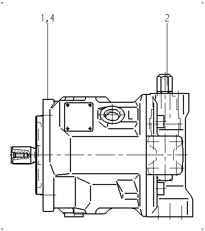 A A10V O 28 DR /31L-PSC62N00 -SO755 — Zeichnung