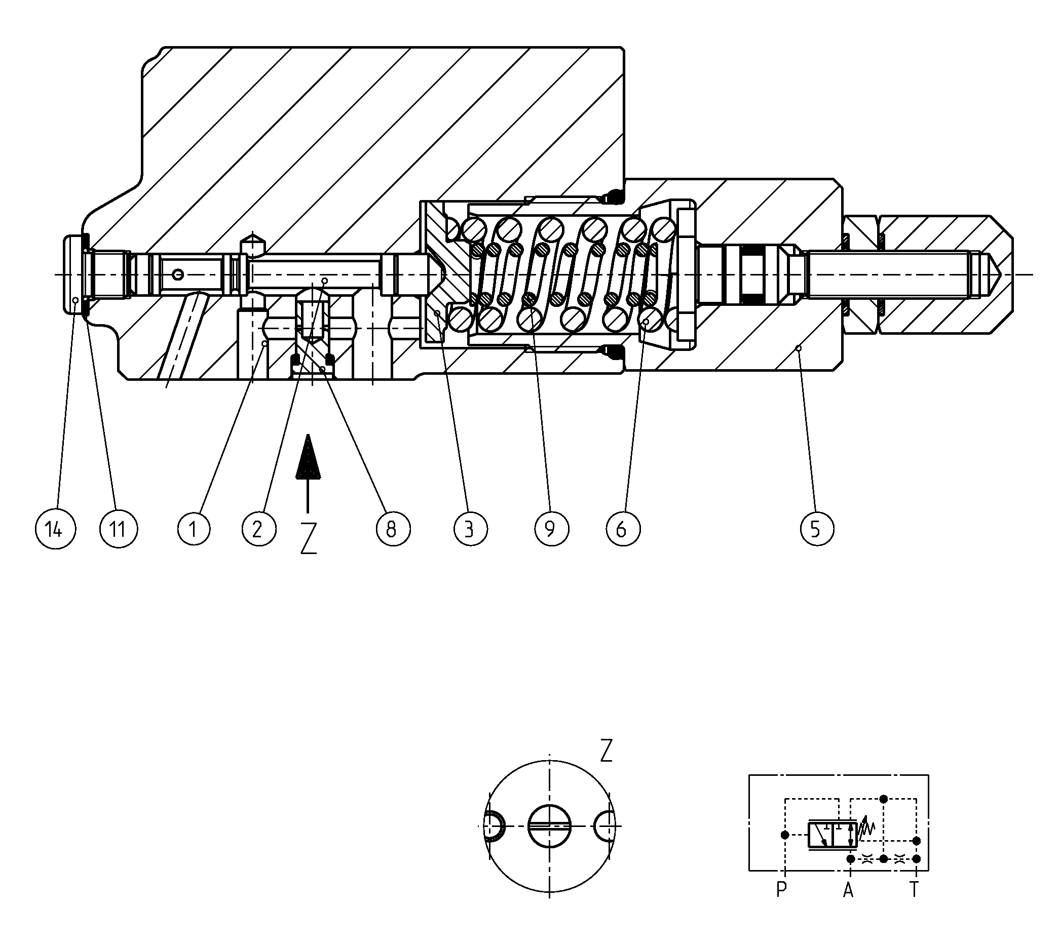 CONTROL VALVE — Zeichnung