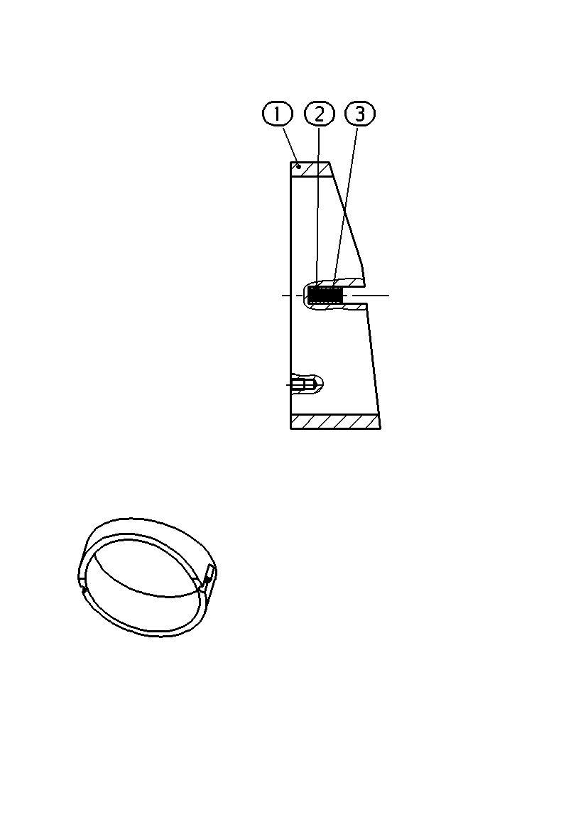 CRADLE STOP — Zeichnung