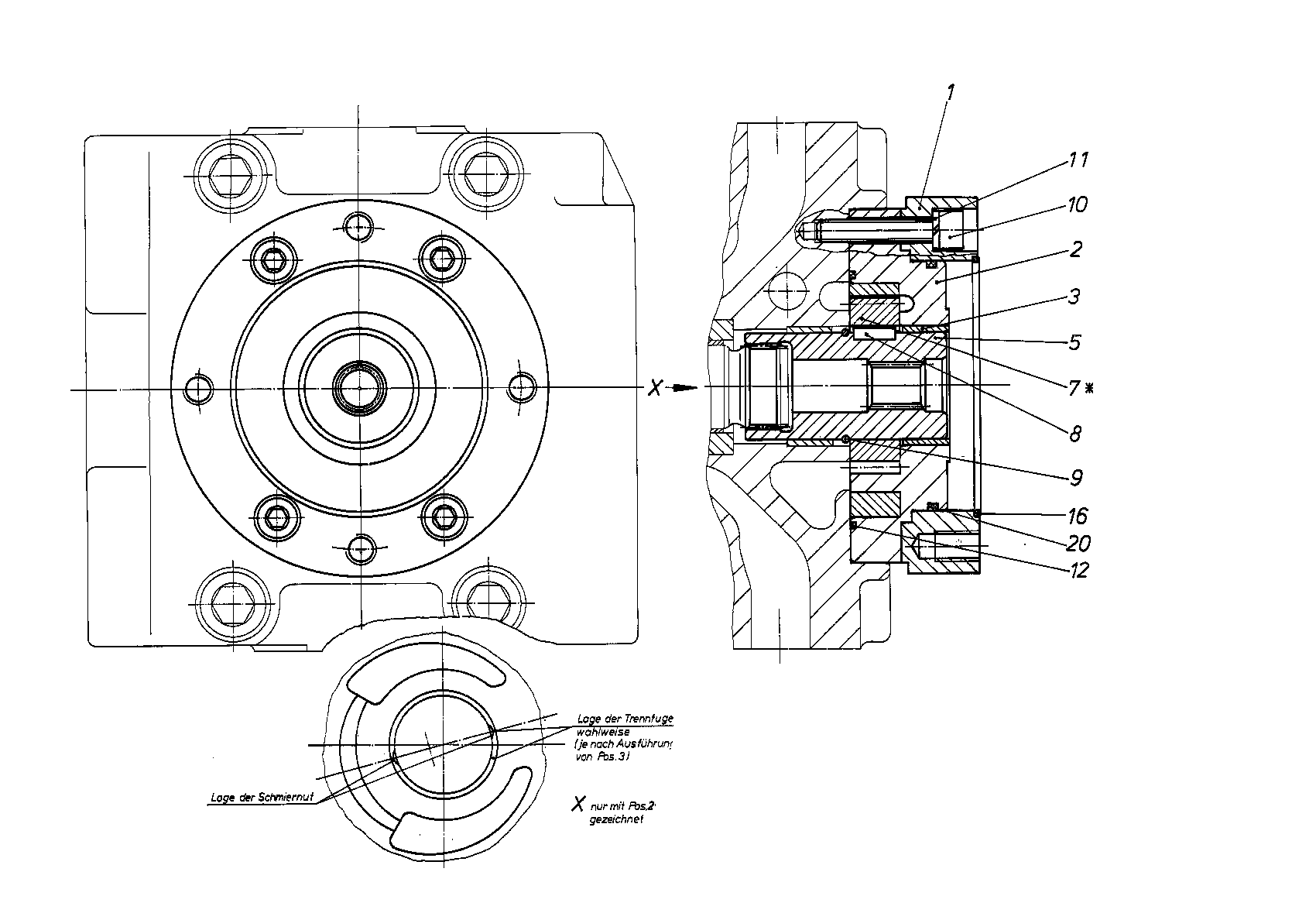 INTERNAL GEAR PUMP — Zeichnung