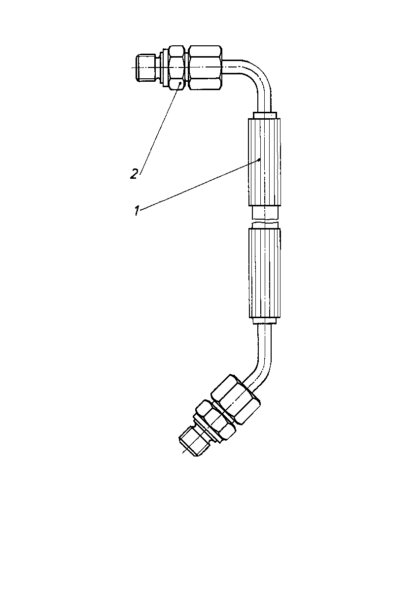 HYDRAULIC LINE — Zeichnung