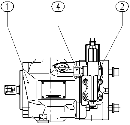 A A10VSO 18 DRG /31R-VUC12K01 -SO 13 — Zeichnung