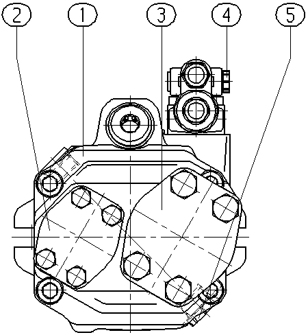AL A10V O 45 DFR1/52L-VSC11N00 -S2343 — Zeichnung