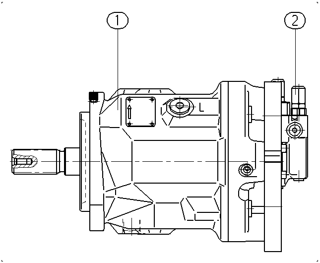 ALA10VO71DR/31L-VSC93N00-S1221 — Zeichnung