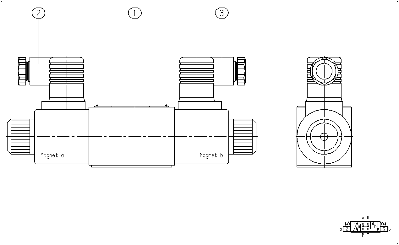 VALVE MODULE — Zeichnung